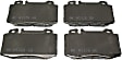 EUR847 Front Euro Series Ceramic Brake Pad Set