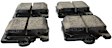 EUR873 Rear Euro Series Ceramic Brake Pad Set