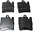 EUR873 Rear Euro Series Ceramic Brake Pad Set