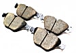 EUR918 Front Euro Series Ceramic Brake Pad Set