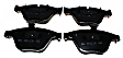 EUR918 Front Euro Series Ceramic Brake Pad Set