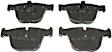 EUR919 Rear Euro Series Ceramic Brake Pad Set