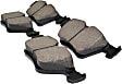 2006 BMW X3 - Front Ceramic Brake Pad Set, 3.0L 6Cyl, Euro Series