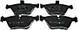 2006 BMW X3 - Front Ceramic Brake Pad Set, 3.0L 6Cyl, Euro Series