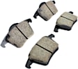 EUR980 Rear Euro Series Ceramic Brake Pad Set