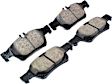 EUR986 Rear Euro Series Ceramic Brake Pad Set