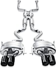 ME-BM/T/2 Evolution Cat-Back Exhaust System, Titanium, With Catalytic Converter, Does Not Include Exhaust Tips
