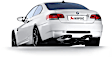 ME-BM/T/2 Evolution Cat-Back Exhaust System, Titanium, With Catalytic Converter, Does Not Include Exhaust Tips