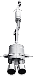 ME-MIN/TI/1H Evolution Cat-Back Exhaust System, Stainless Steel, Does Not Include Exhaust Tips