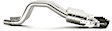 MTP-CO/TI/2 Slip-On Axle-Back Exhaust System, Titanium, Includes Carbon Fiber Exhaust Tips