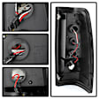 2007 Chevrolet Silverado 1500 HD Classic - Driver and Passenger Side LED Tail Light, With bulb(s),  Uses Stock Bulbs, Clear Lens, Black Interior, Crew Cab Pickup, LED Series