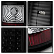 2007 Chevrolet Silverado 1500 HD Classic - Driver and Passenger Side LED Tail Light, With bulb(s),  Uses Stock Bulbs, Clear Lens, Black Interior, Crew Cab Pickup, LED Series