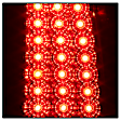 2003 Chevrolet Silverado 2500 - Driver and Passenger Side LED Tail Light, With bulb(s),  Uses Stock Bulbs, Clear Lens, Chrome Interior, Standard Cab Pickup, LED Series
