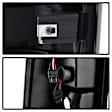 2002 Chevrolet Silverado 2500 - Driver and Passenger Side LED Tail Light, With bulb(s),  Uses Stock Bulbs, Smoked Lens, Chrome Interior, Standard Cab Pickup, LED Series