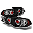 2004 Acura RSX - Driver and Passenger Side LED Tail Light, With bulb(s),  Uses Stock Bulbs, Clear Lens, Black Interior, Coupe, LED Series