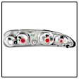 1998 Chevrolet Camaro - Driver and Passenger Side Halogen Tail Light, Without bulb(s),  Uses Stock Bulbs, Clear Lens, Chrome Interior, Convertible, Euro Series