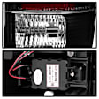 2001 Chevrolet Tahoe - Driver and Passenger Side LED Tail Light, With bulb(s), 4-Door Uses Stock Bulbs, Lift Gate Style Only, Clear Lens, Black Interior, Sport Utility, LED Series