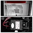 2005 GMC Yukon - Driver and Passenger Side LED Tail Light, With bulb(s),  Uses Stock Bulbs, Horizontal Doors/Overhead Hatch, Clear Lens, Chrome Interior, Sport Utility, LED Series