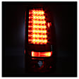 5001733 Driver and Passenger Side LED Tail Light, With bulb(s), Clear Lens, Chrome Interior, Fleetside, LED Series