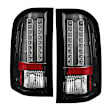 2011 Chevrolet Silverado 2500 HD - Driver and Passenger Side LED Tail Light, With bulb(s), Clear Lens, Black Interior, LED Series