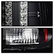 2011 Chevrolet Silverado 2500 HD - Driver and Passenger Side LED Tail Light, With bulb(s), Clear Lens, Black Interior, LED Series