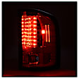 5001801 Driver and Passenger Side LED Tail Light, With bulb(s), Smoked Lens, Chrome Interior, LED Series
