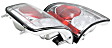 5001894 Driver and Passenger Side Halogen Tail Light, Without bulb(s), Clear Lens, Chrome Interior, Euro Series