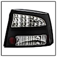 2007 Dodge Charger - Driver and Passenger Side LED Tail Light, With bulb(s),  Uses Stock Bulbs, Clear Lens, Black Interior, Sedan, LED Series