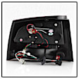2007 Dodge Charger - Driver and Passenger Side LED Tail Light, With bulb(s),  Uses Stock Bulbs, Clear Lens, Black Interior, Sedan, LED Series