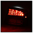 2007 Dodge Charger - Driver and Passenger Side LED Tail Light, With bulb(s),  Uses Stock Bulbs, Clear Lens, Black Interior, Sedan, LED Series