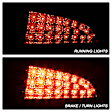 2007 Dodge Charger - Driver and Passenger Side LED Tail Light, With bulb(s),  Uses Stock Bulbs, Clear Lens, Black Interior, Sedan, LED Series