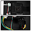2004 Dodge Ram 1500 - Driver and Passenger Side LED Tail Light, With bulb(s),  Uses Stock Bulbs, Clear Lens, Black Interior, Extended Cab Pickup, LED Series