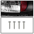 2004 Dodge Ram 1500 - Driver and Passenger Side LED Tail Light, With bulb(s),  Uses Stock Bulbs, Clear Lens, Black Interior, Extended Cab Pickup, LED Series