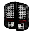 5002617 Driver and Passenger Side LED Tail Light, With bulb(s), Clear Lens, Black Interior, LED Series