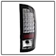 5002617 Driver and Passenger Side LED Tail Light, With bulb(s), Clear Lens, Black Interior, LED Series