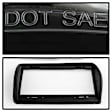 5002914 Driver and Passenger Side Halogen Tail Light, Without bulb(s), Clear Lens, Black Interior, Euro Series