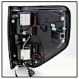5008374 Driver and Passenger Side LED Tail Light, With bulb(s), Clear Lens, Black Interior, LED Series