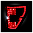 5088772 LED Tail Light, With bulb(s), Clear Lens, Black Interior