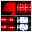 5088772 LED Tail Light, With bulb(s), Clear Lens, Black Interior