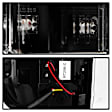 5088772 LED Tail Light, With bulb(s), Clear Lens, Black Interior