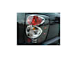 5005625 Driver and Passenger Side Halogen Tail Light, Without bulb(s), Clear Lens, Black Interior, Euro Series