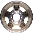 ALY02187B80N Aluminum Polished Wheel, 17 in. X 8 in., 8 x 6.5 in. Bolt Pattern