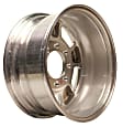 ALY02187B80N Aluminum Polished Wheel, 17 in. X 8 in., 8 x 6.5 in. Bolt Pattern