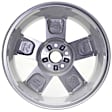 ALY02309U10N Aluminum Silver Wheel, 18 in. X 7 in., 5 x 4.5 in. Bolt Pattern