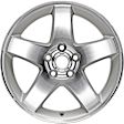ALY02325U10N Aluminum Silver Wheel, 17 in. X 7 in., 5 x 115 mm Bolt Pattern