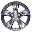 ALY02380A90N Aluminum Polished Wheel, 17 in. X 6.5 in., 5 x 4.5 in. Bolt Pattern