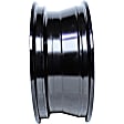 ALY02399U45N Aluminum Painted Black Wheel, 17 in. X 6.5 in., 5 x 5 in. Bolt Pattern