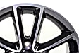 ALY02399U90N Aluminum Polished Wheel, 17 in. X 6.5 in., 5 x 5 in. Bolt Pattern