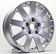 ALY02401U77N Aluminum Silver Wheel, 17 in. X 6.5 in., 5 x 5 in. Bolt Pattern