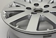 ALY02401U77N Aluminum Silver Wheel, 17 in. X 6.5 in., 5 x 5 in. Bolt Pattern
